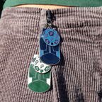 BLOCK PARTY KEYCHAIN