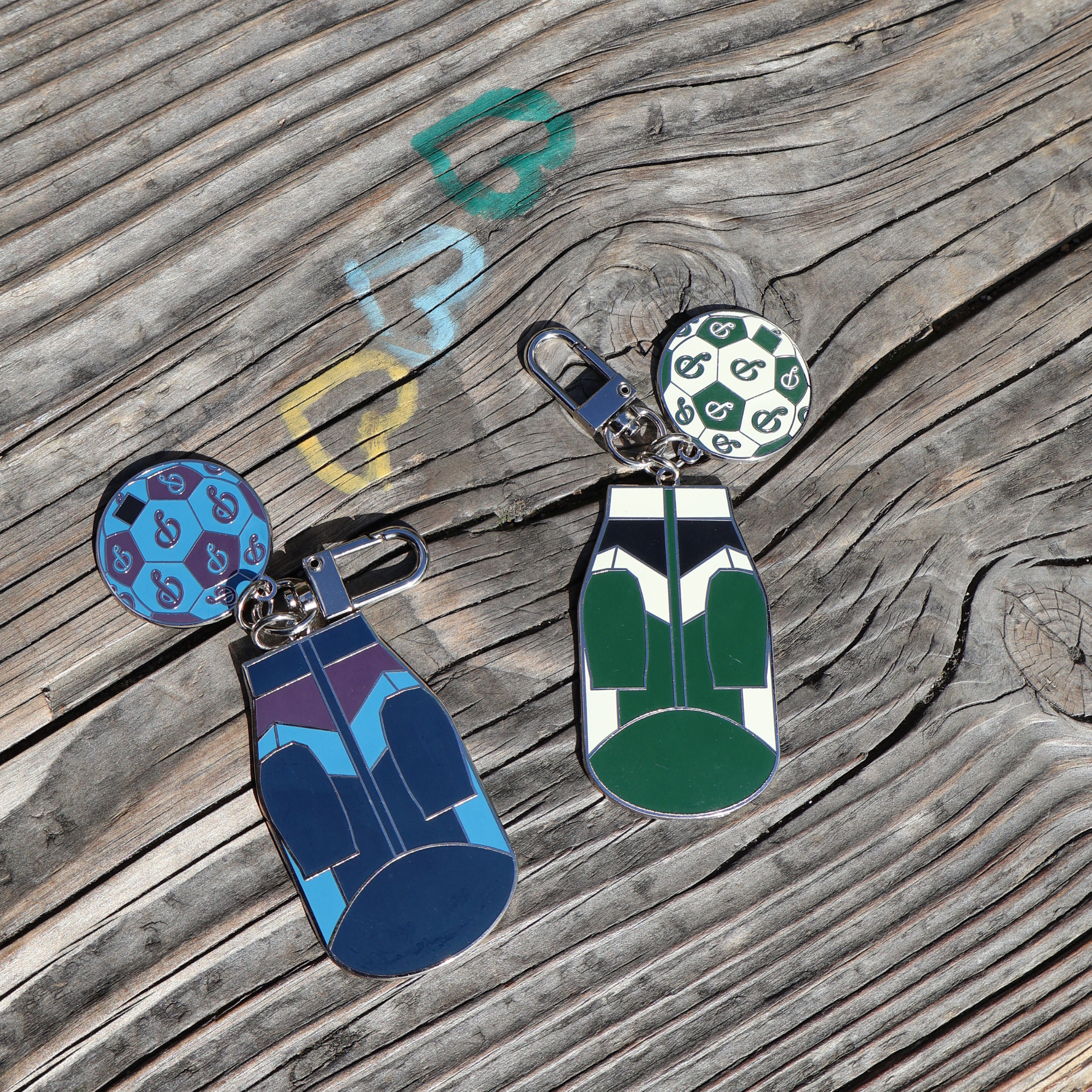 BLOCK PARTY KEYCHAIN