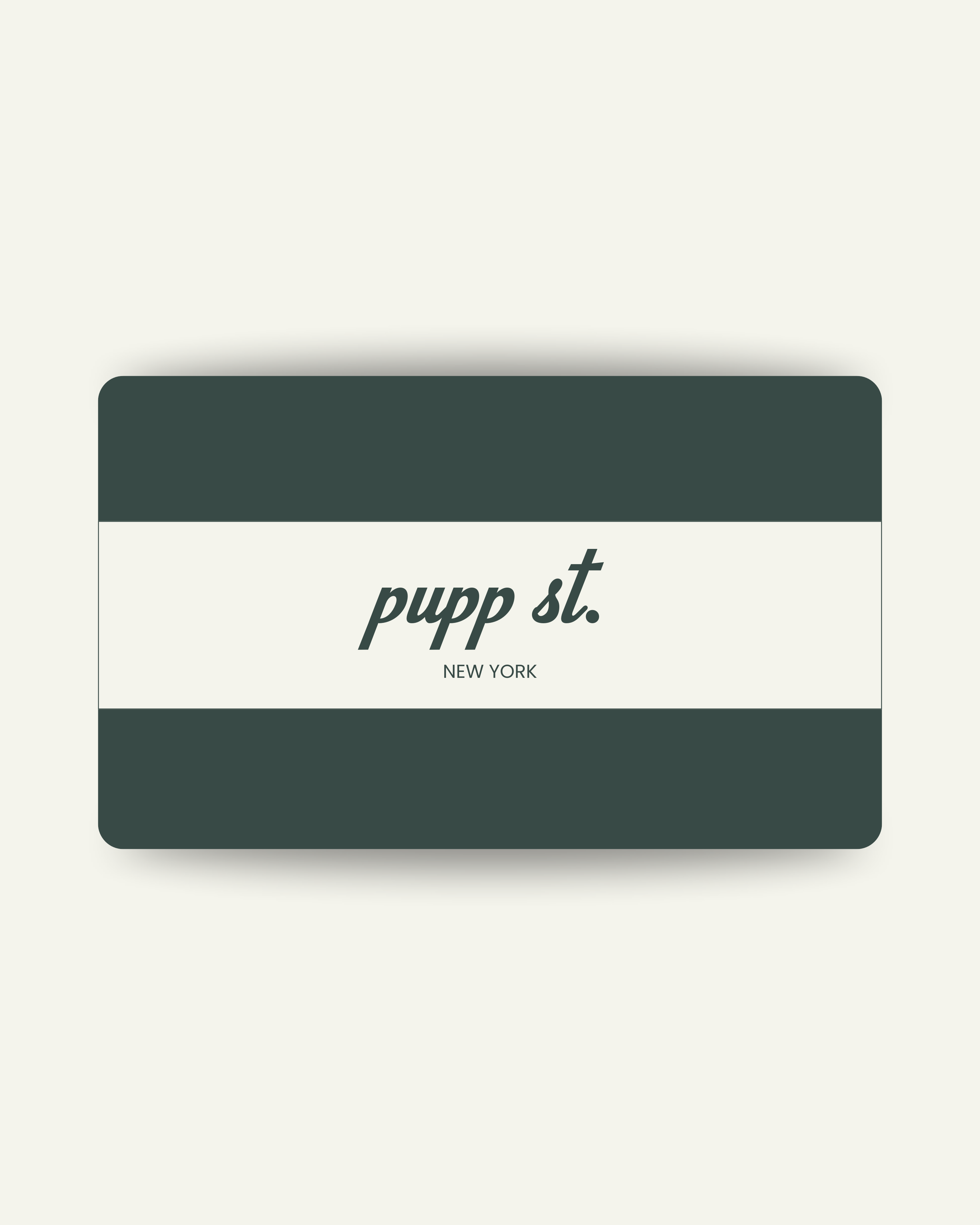 PUPPSTER GIFT CARD